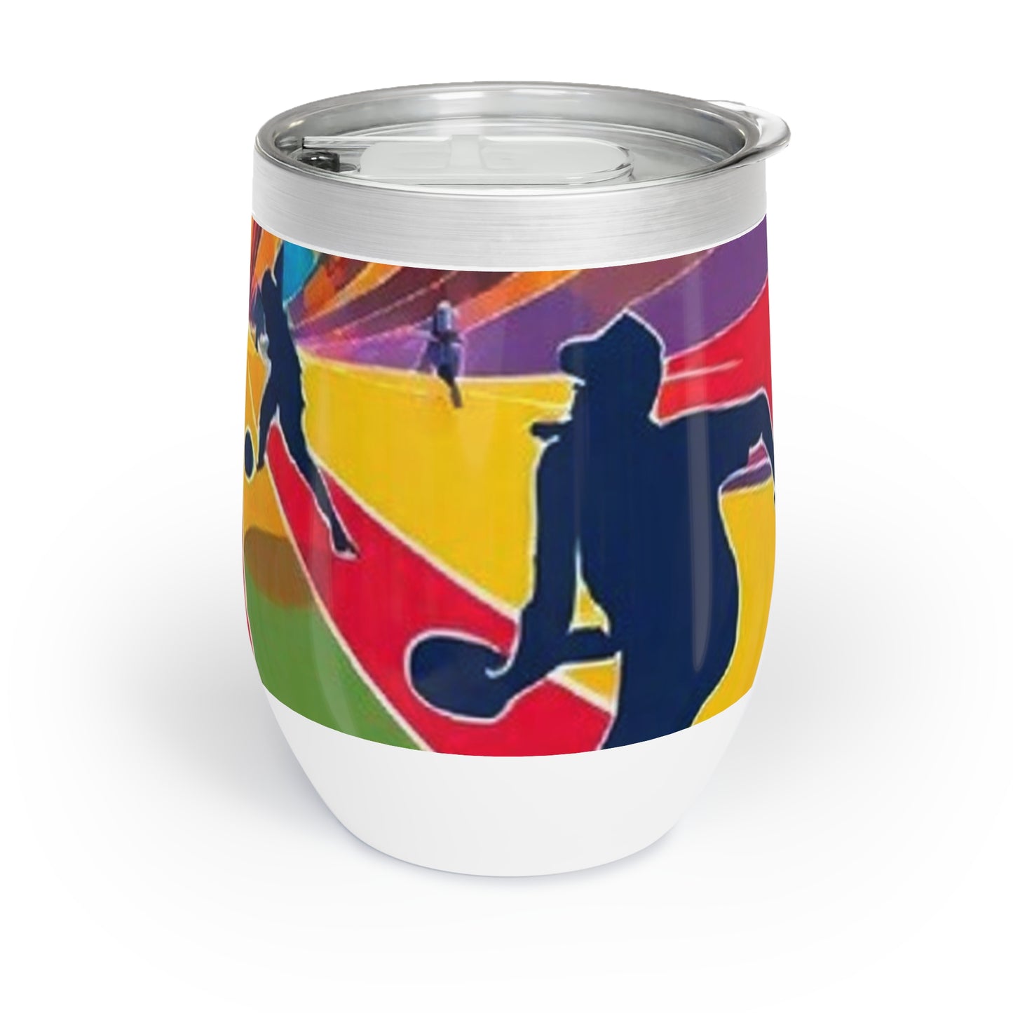 Paddle Playtime, Pickleball Bliss - Pickleball Chill Wine Tumbler