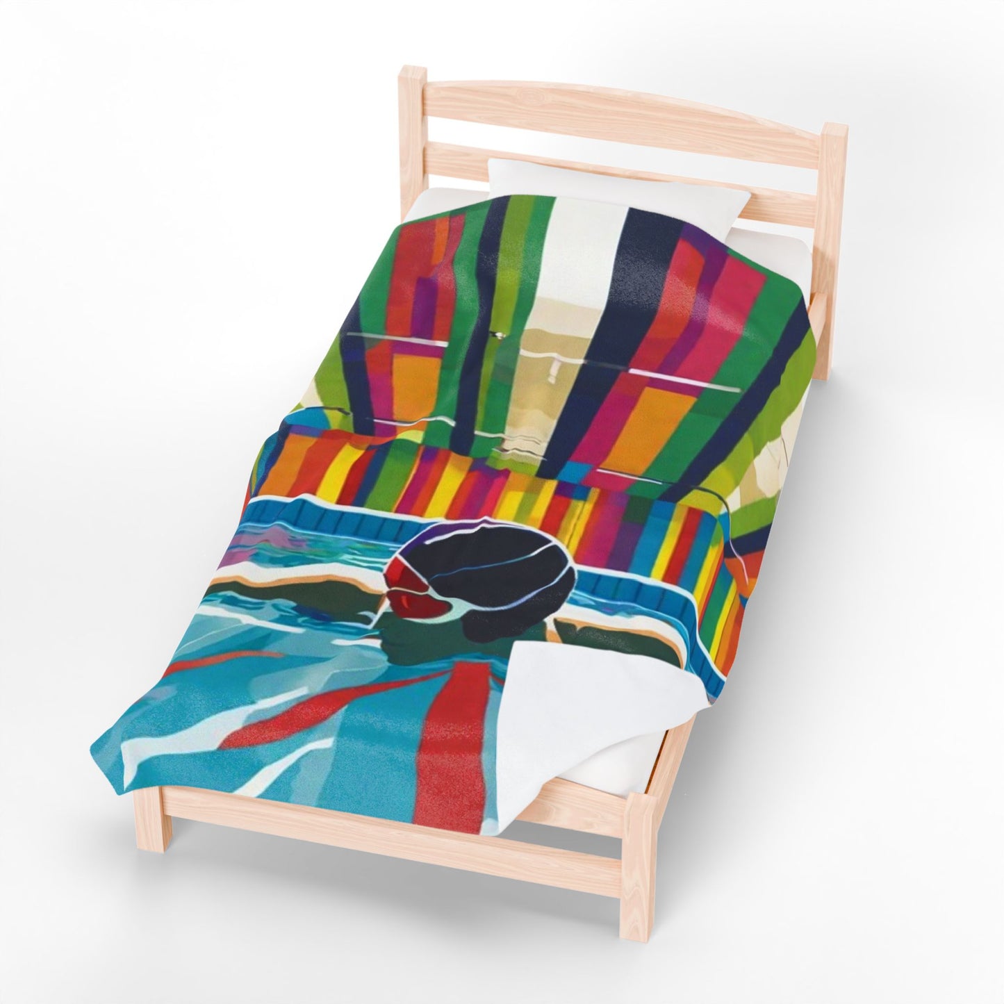 Swim with Me - Plush Blanket