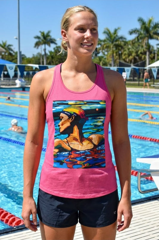 Swim with Her Racerback Tank