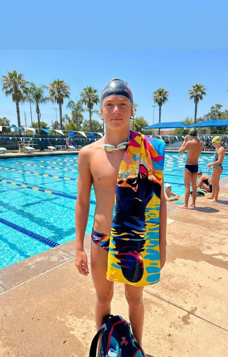 His Swim Towel